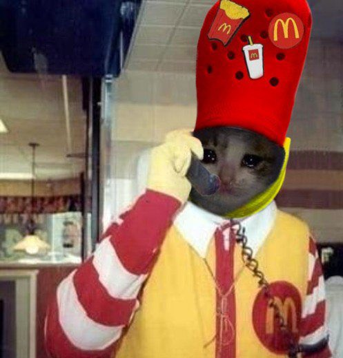 yes, he was here the milkshakes they're all gone
