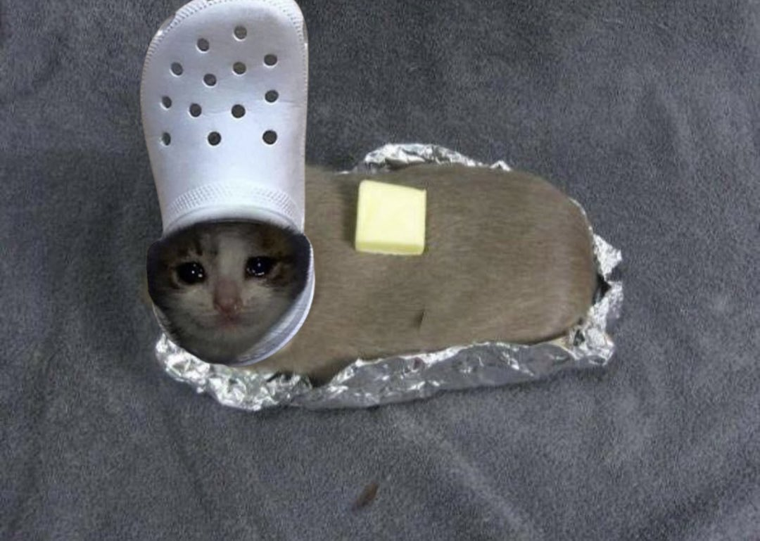 i don't lick butter, the butter licks me