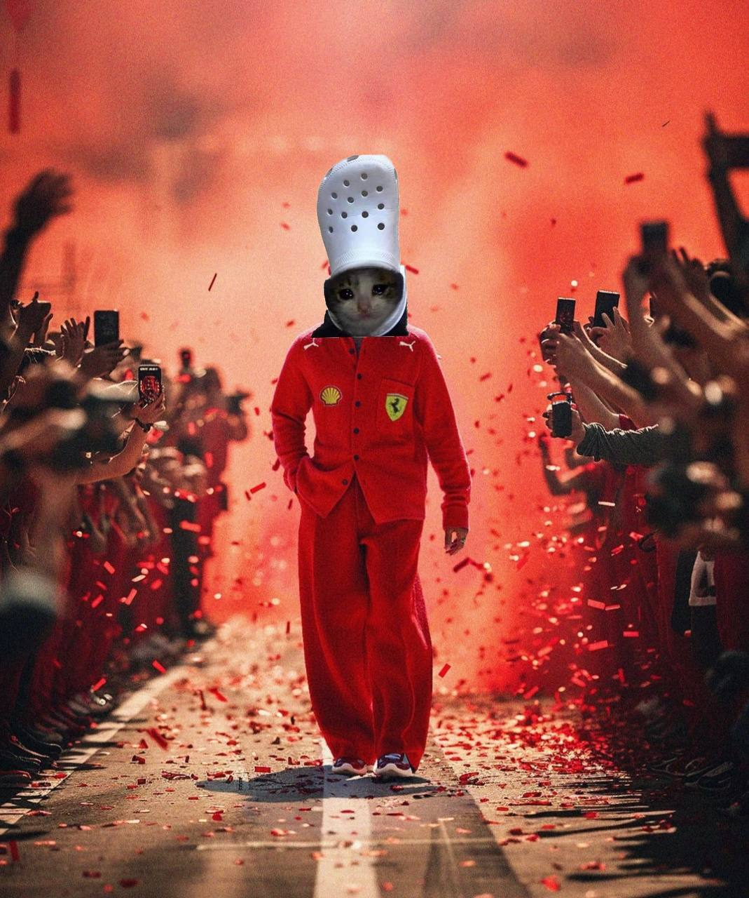ferrari has a new teammate
