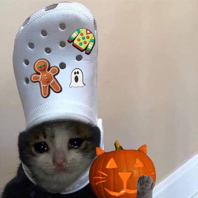 pumpkin croc halloween