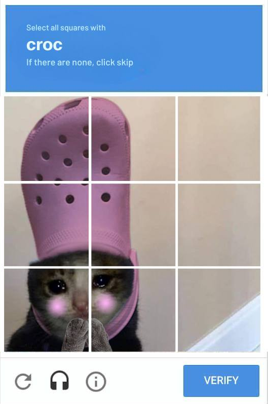 croc captcha