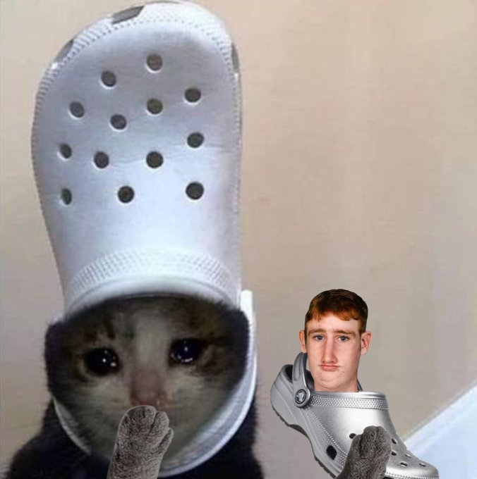crocxgreg silver croc