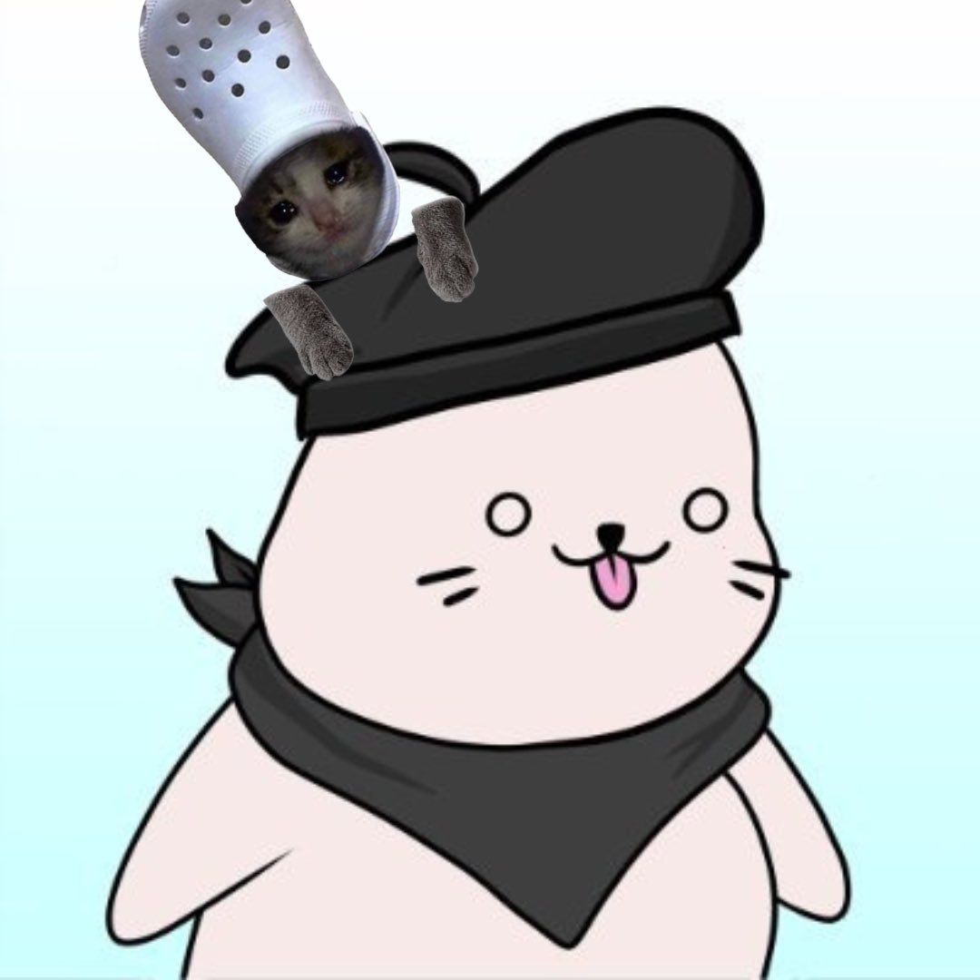 crocxnftyogesh on head