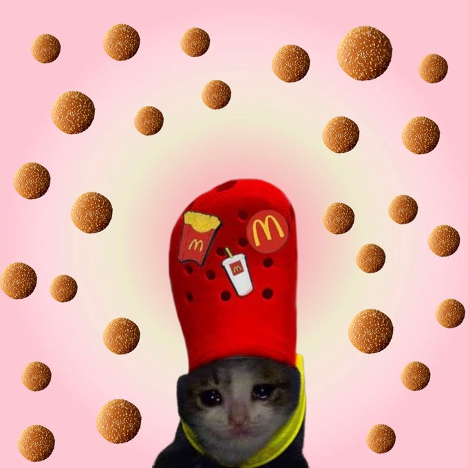 mcdonalds flying hamburgers