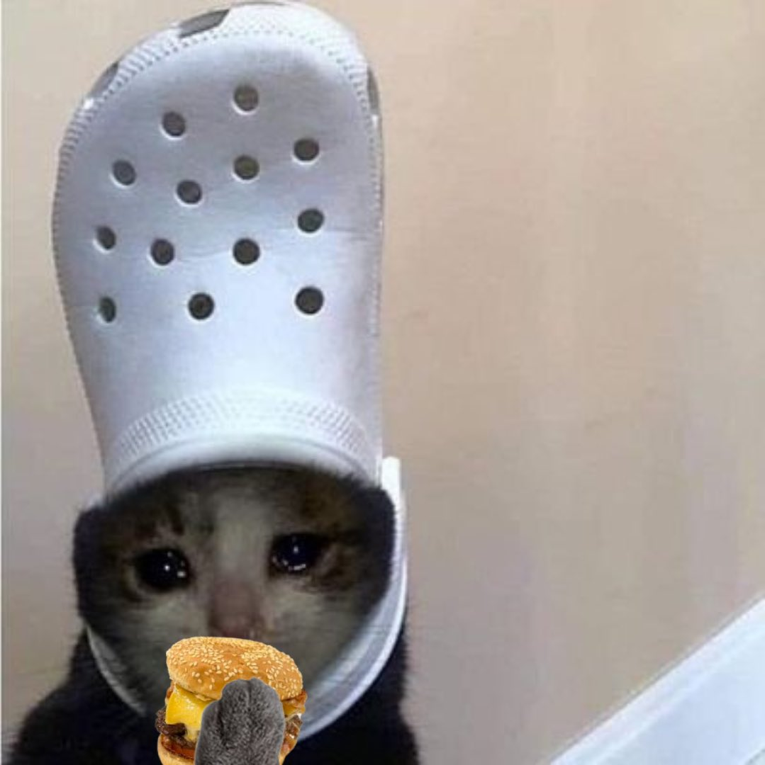 eat hamburger
