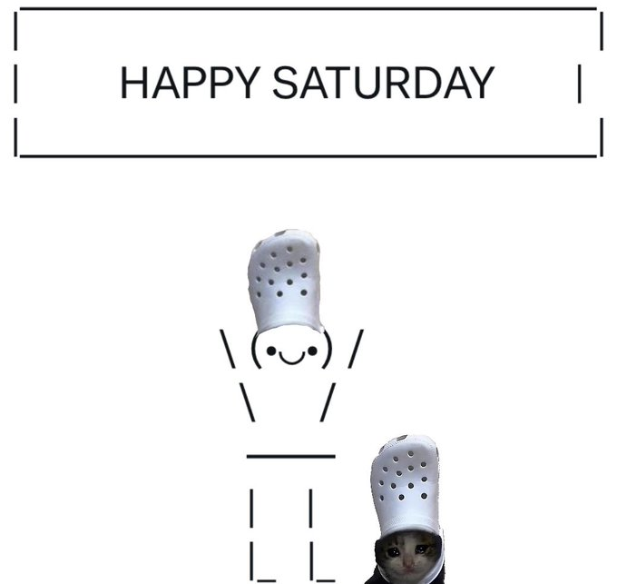 happy saturday